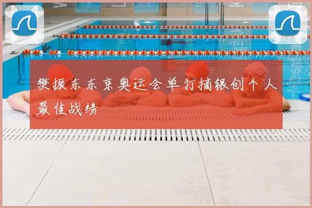 樊振东东京奥运会单打摘银创个人最佳战绩